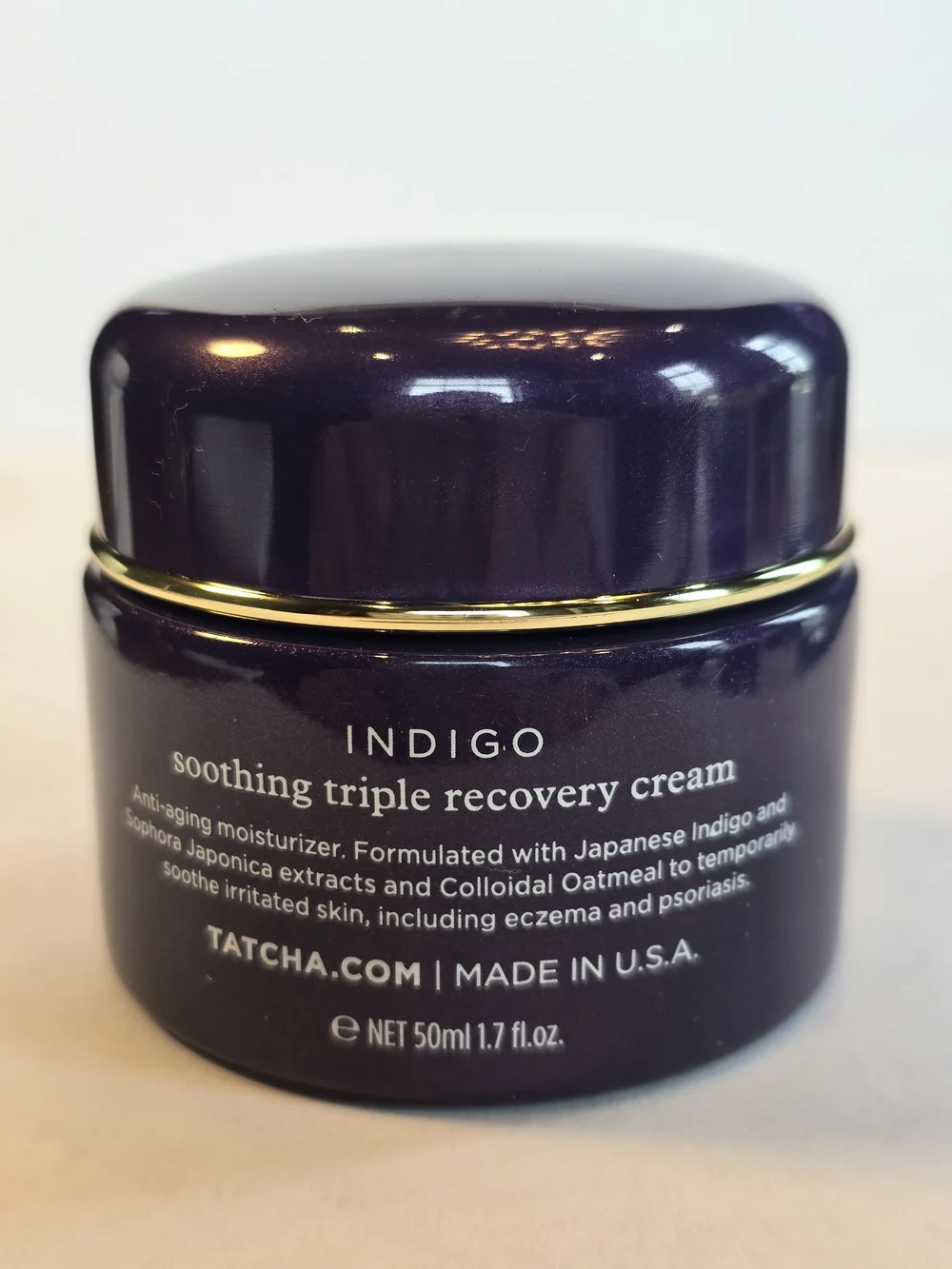 TATCHA INDIGO Soothing Triple Recovery CREAM 1.7 oz
